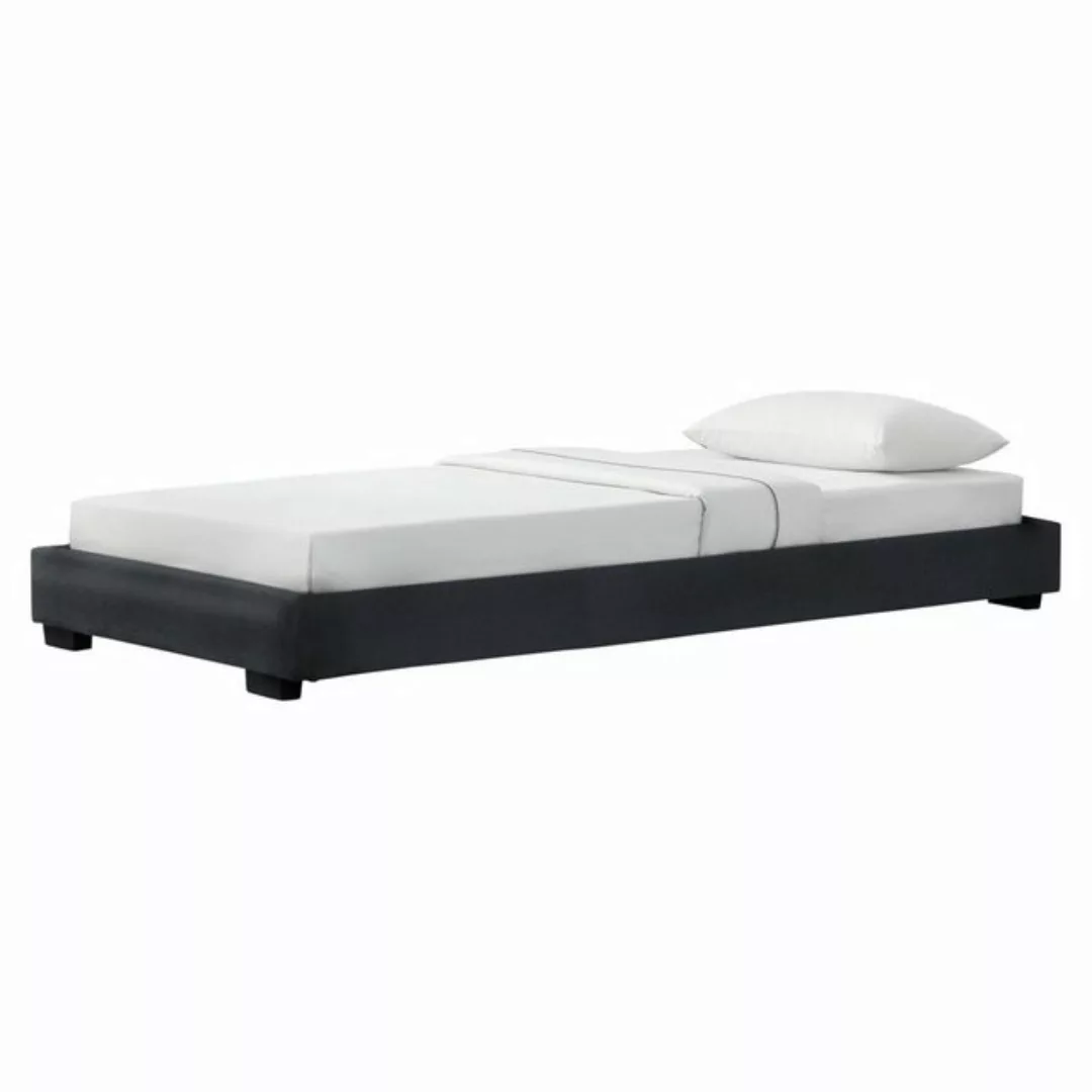 Corium Polsterbett, »Masari« Modernes Bett 180x200cm mit Lattenrost schwarz günstig online kaufen