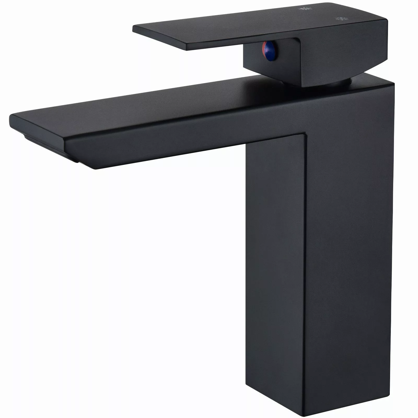HOMELIVE Waschtischarmatur Wasserfall quadratischer Wasserhahn Badarmatur günstig online kaufen