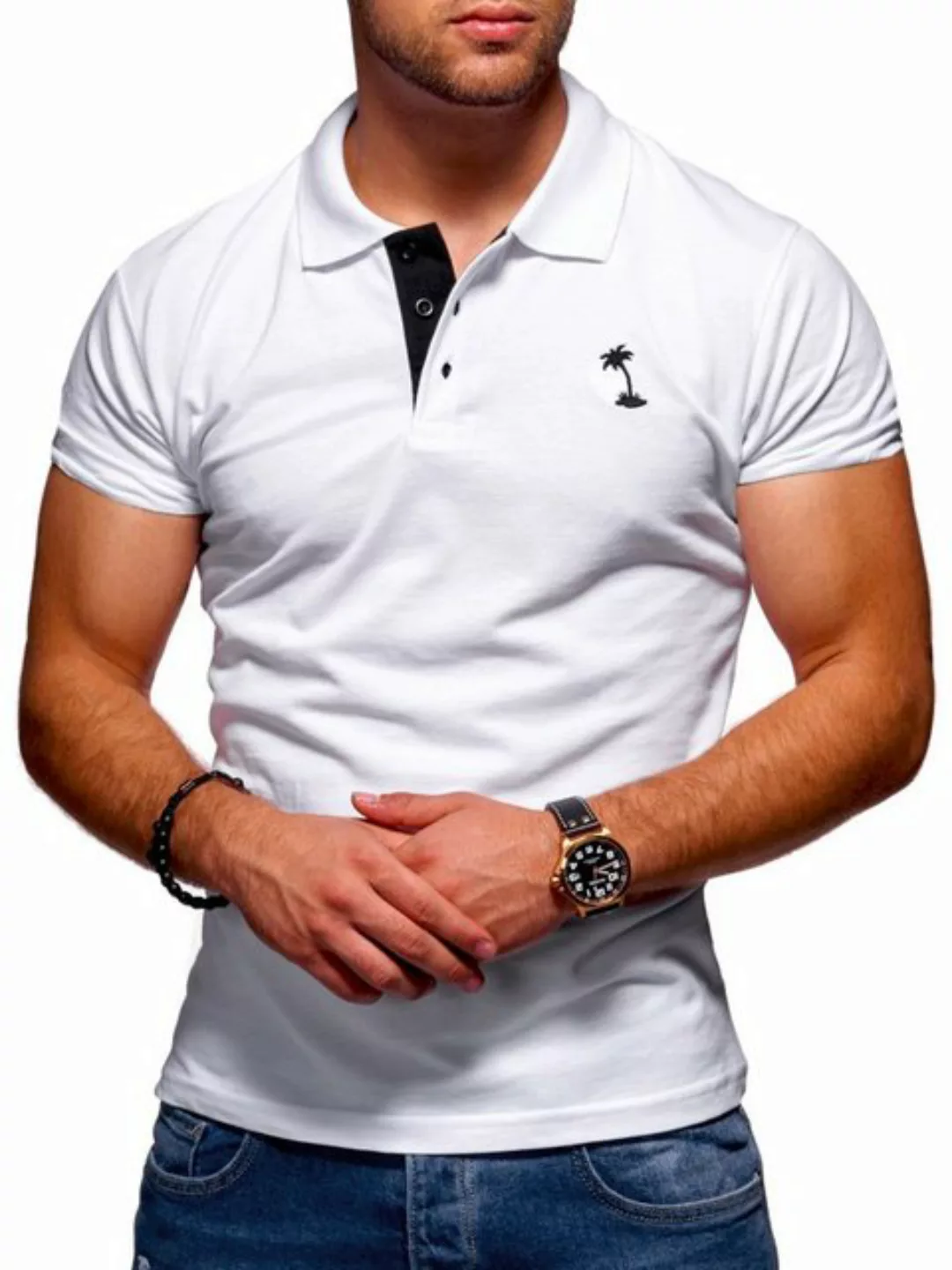 Style-Division Poloshirt SDTOPEKA Basic Polo-Hemd günstig online kaufen