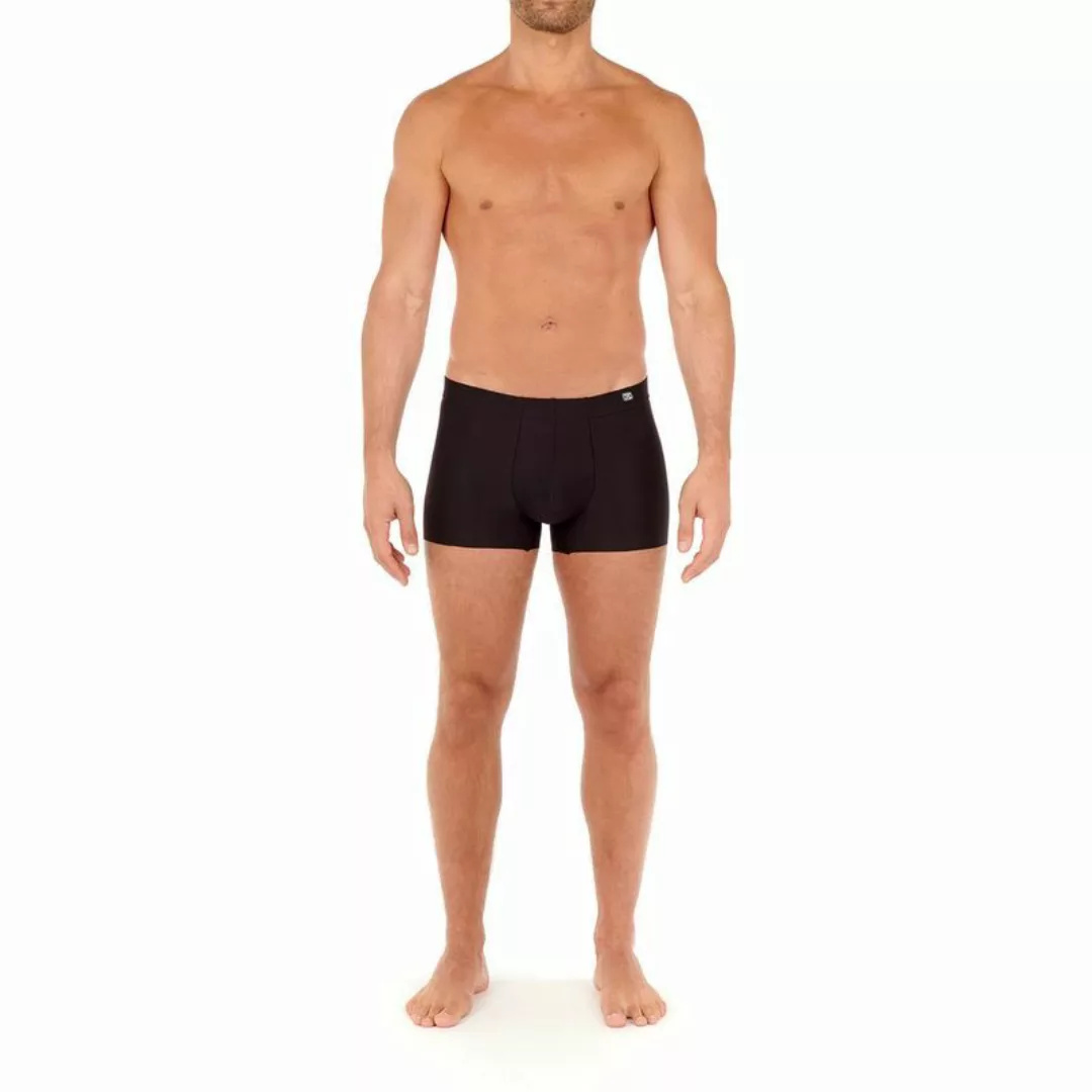 HOM Herren Comfort Boxer Brief - Shorts, Unterwäsche, Modal, einfarbig Schw günstig online kaufen