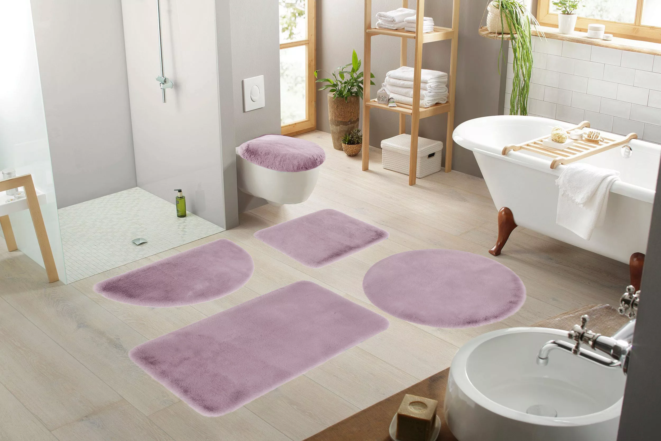 my home Badematte »Rabbit Badematten«, rutschhemmend beschichtet, strapazie günstig online kaufen