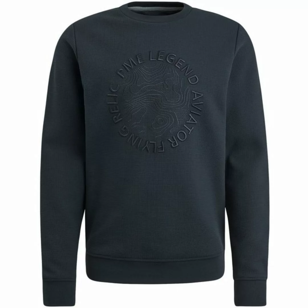 PME LEGEND Sweatshirt Crewneck waffle jersey günstig online kaufen