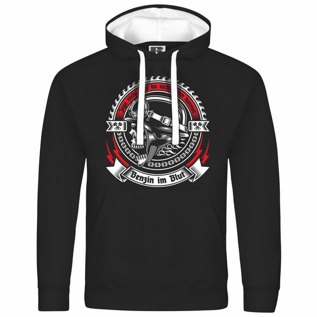 deinshirt Kapuzenpullover Herren Kapuzenpullover Benzin im Blut Mit Print M günstig online kaufen