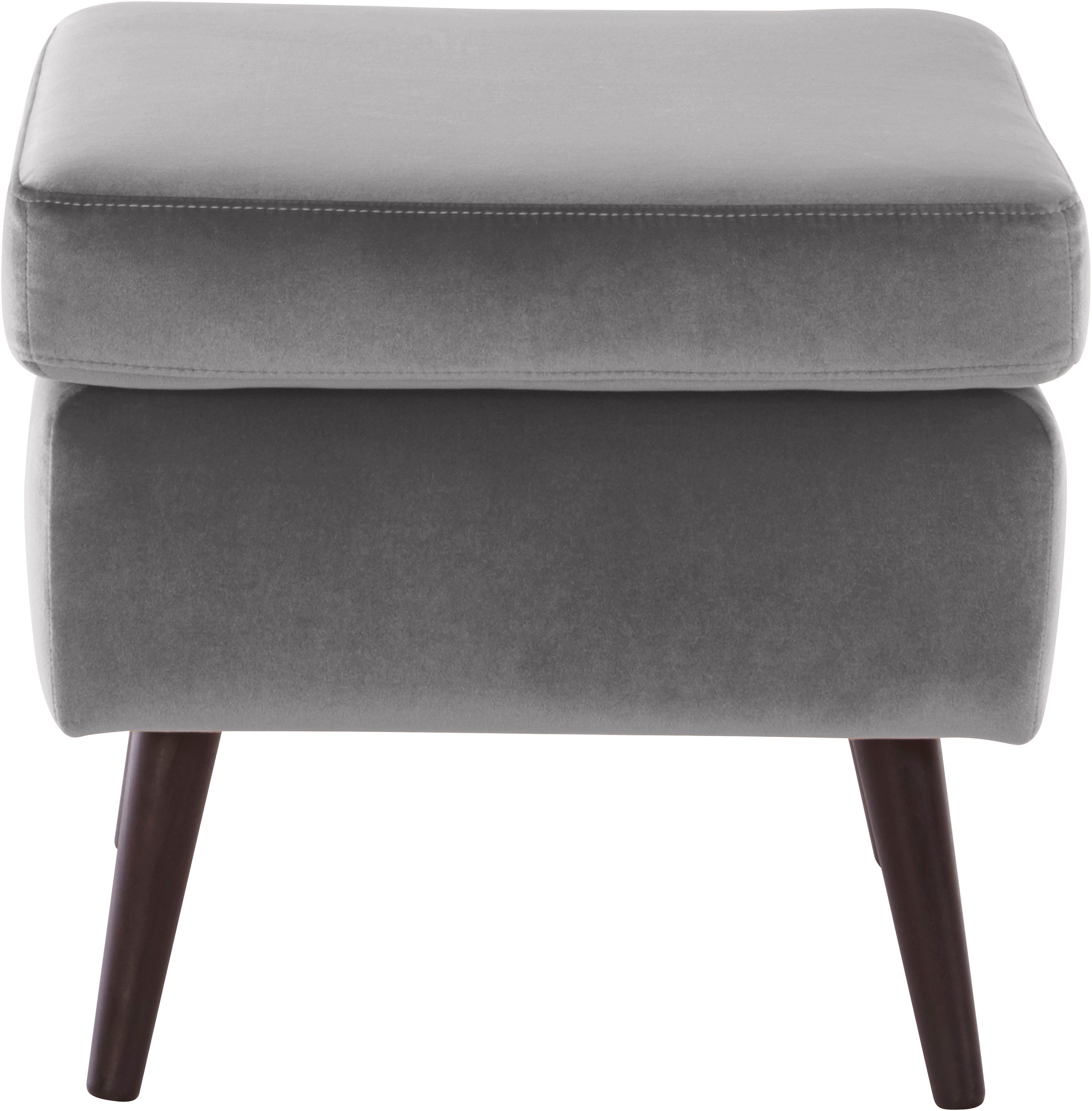 Home affaire Hocker "Salla", Bezug auch in Luxus-Microfaser in Teddyfellopt günstig online kaufen