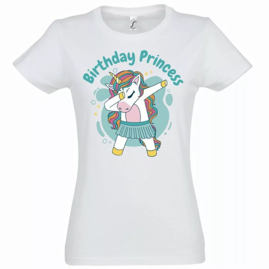 Youth Designz T-Shirt "Birthday Princess" Damen Shirt mit süßem Frontprint günstig online kaufen