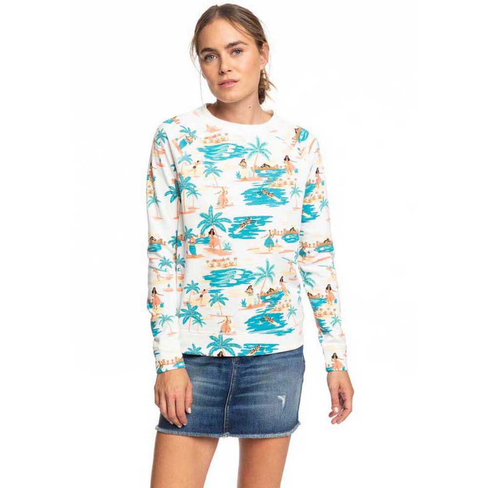 Roxy Night Is Young Sweatshirt XL Snow White Honolulu günstig online kaufen