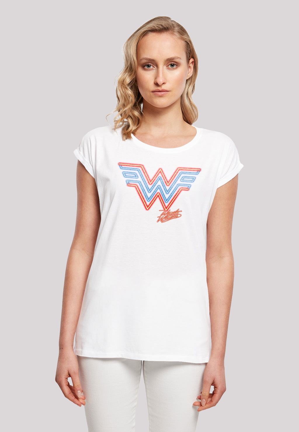 F4NT4STIC T-Shirt "DC Comics Wonder Woman 84 Neon Emblem", Print günstig online kaufen