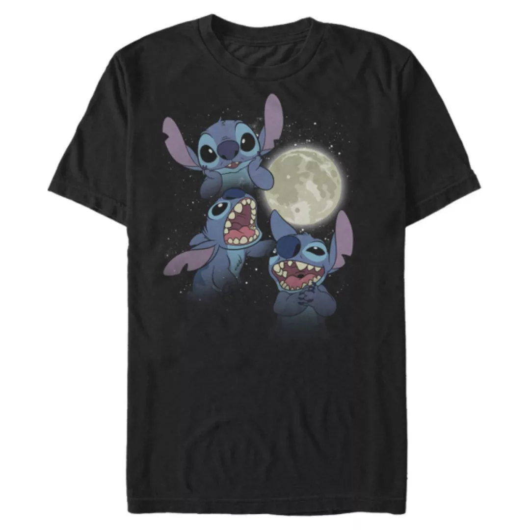 Disney - Lilo & Stitch - Stitch Three Moon - Männer T-Shirt günstig online kaufen