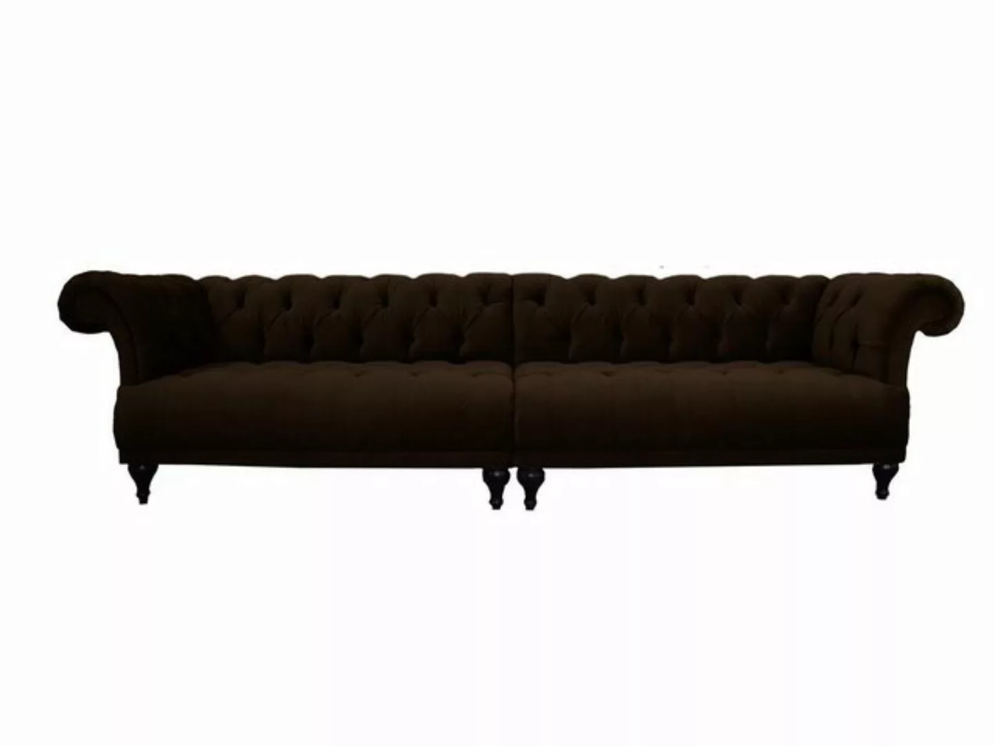 Xlmoebel 4-Sitzer Neue XXL Polster-Couch mit 4-Sitzer Leder-Sofagarnitur, H günstig online kaufen