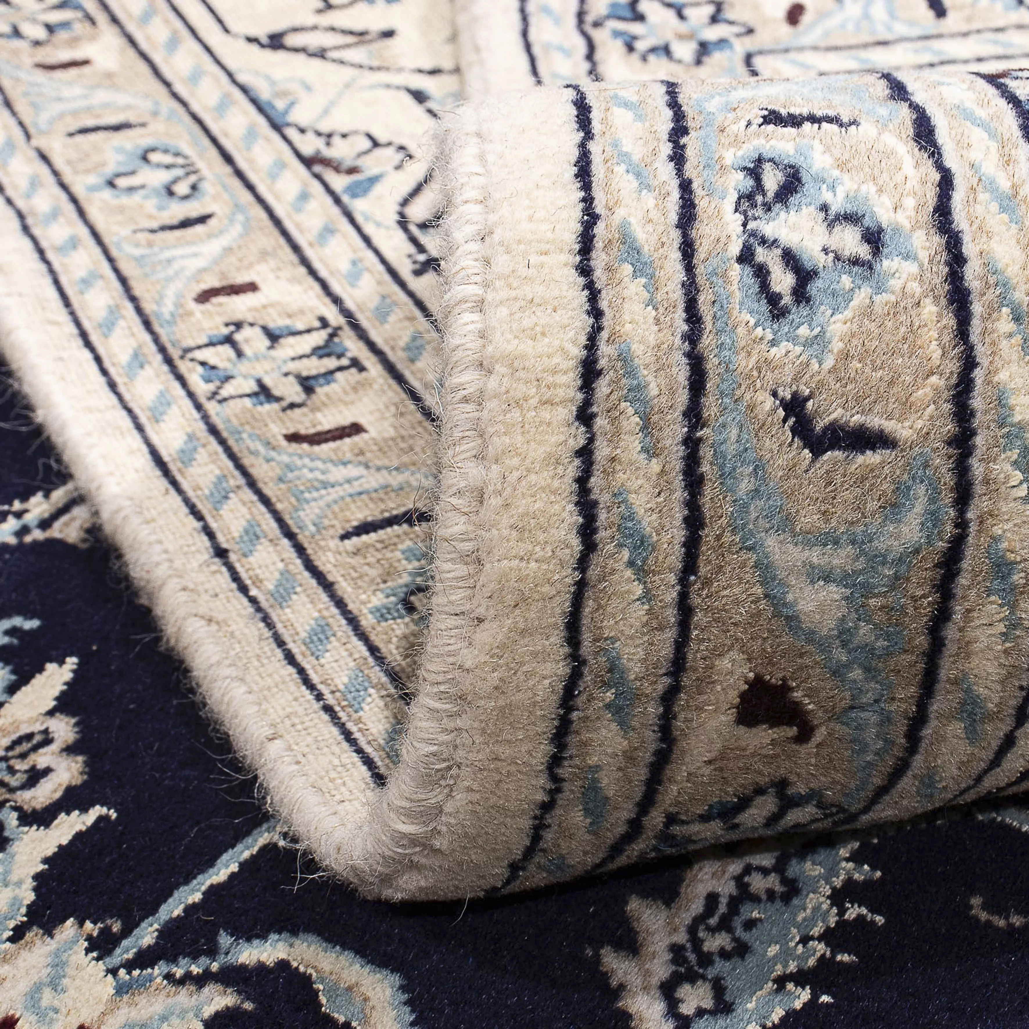 morgenland Orientteppich »Perser - Nain - 269 x 196 cm - dunkelblau«, recht günstig online kaufen