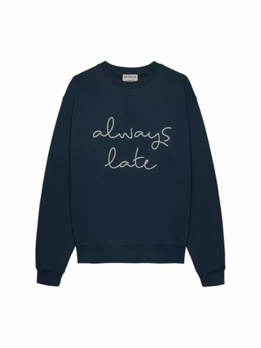 Catwalk Junkie Sweatshirt - Pullover mit Schriftzug - bestickter Pullover - günstig online kaufen