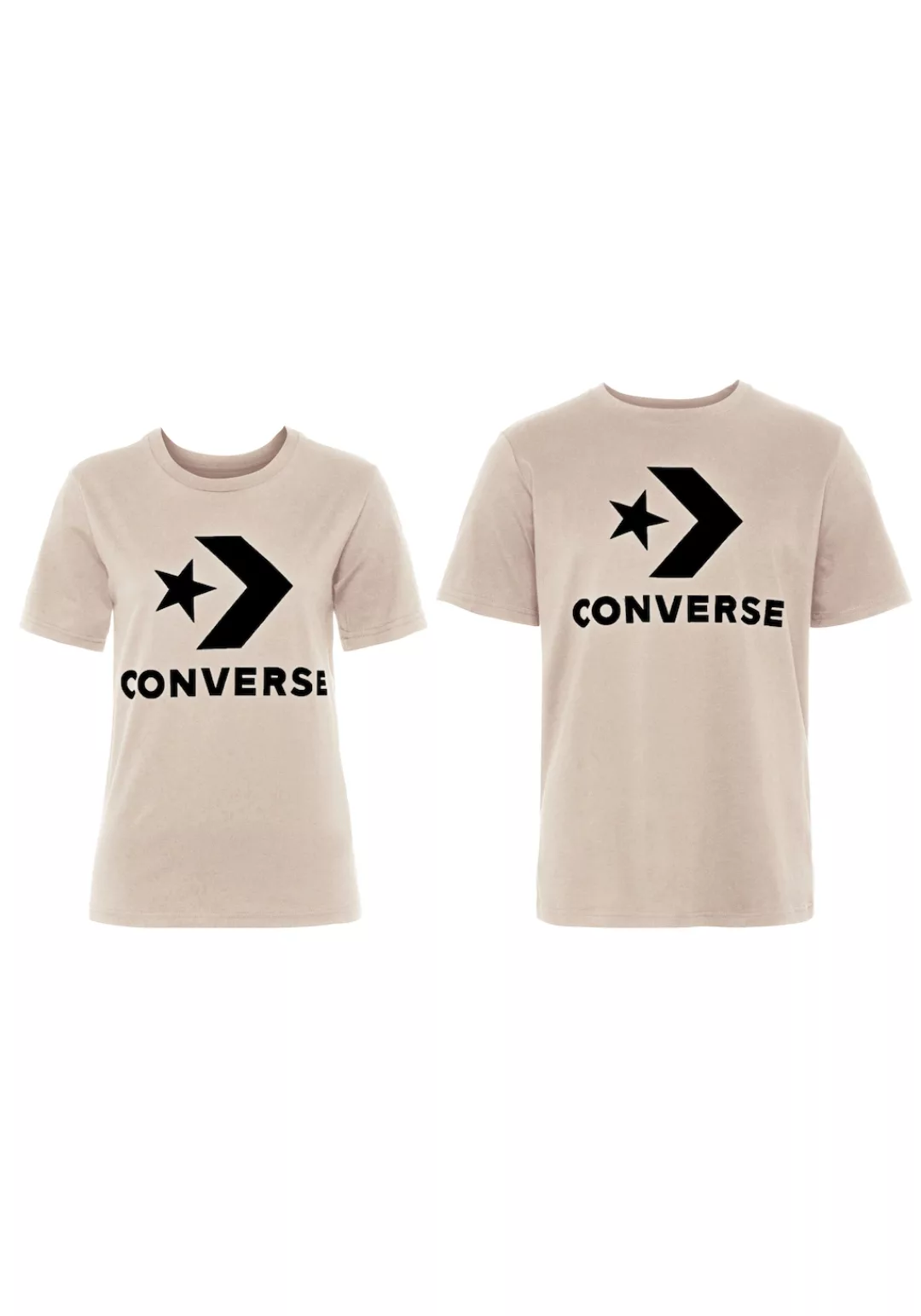 Converse T-Shirt "CONVERSE GO-TO STAR CHEVRON LOGO STANDARD-FIT T-SHIRT", U günstig online kaufen