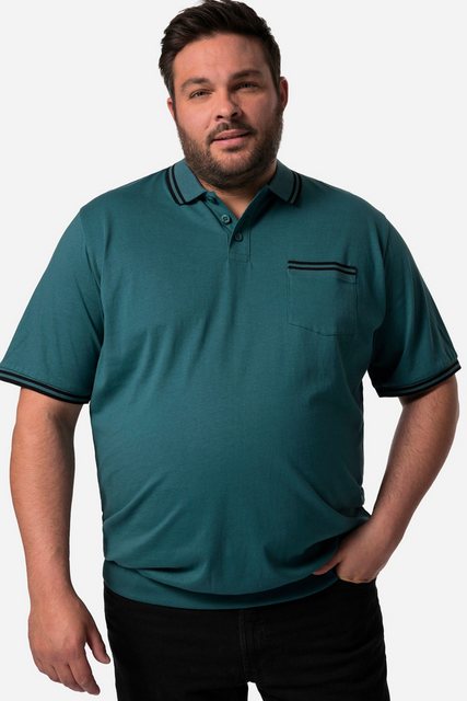 Men Plus Poloshirt Men+ Poloshirt Bauchfit Halbarm Polokragen günstig online kaufen