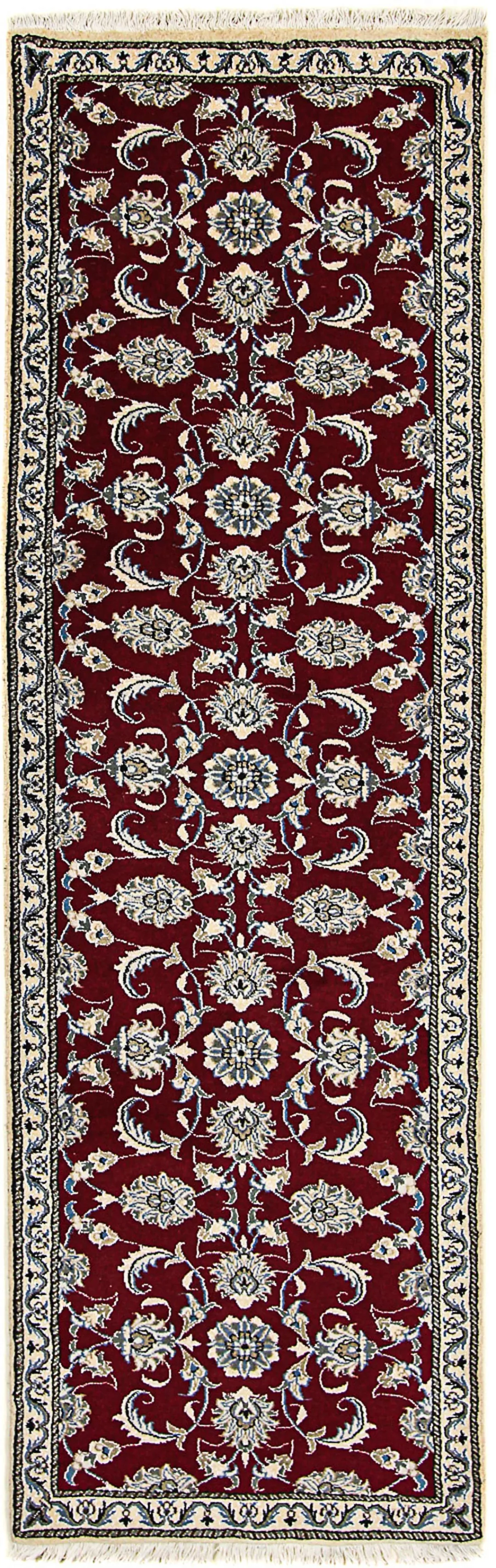 morgenland Orientteppich »Perser - Nain - 265 x 80 cm - dunkelrot«, rechtec günstig online kaufen