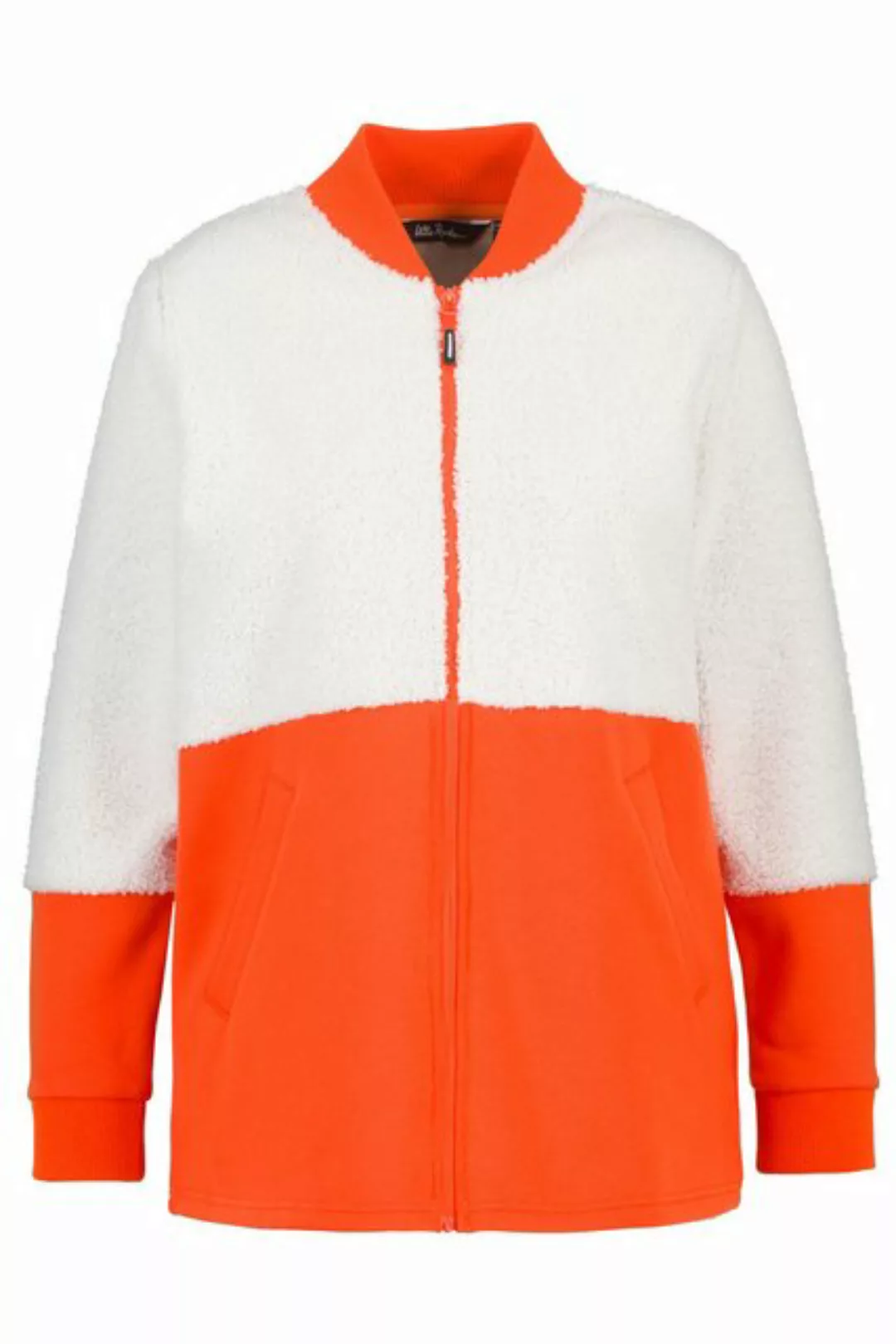 Ulla Popken Sweatjacke Teddy-Jacke günstig online kaufen