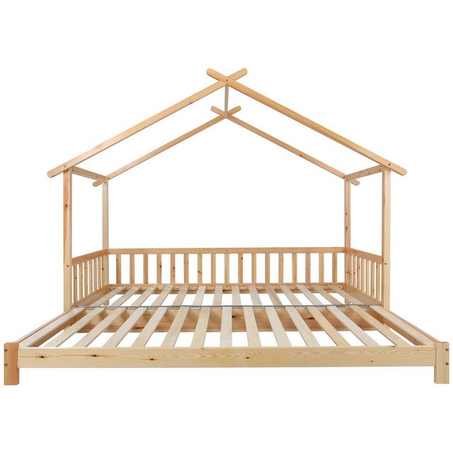 DOPWii Kinderbett 200x90cm Erweiterbares Baumhausbett, Hausbett, Kinderbett günstig online kaufen