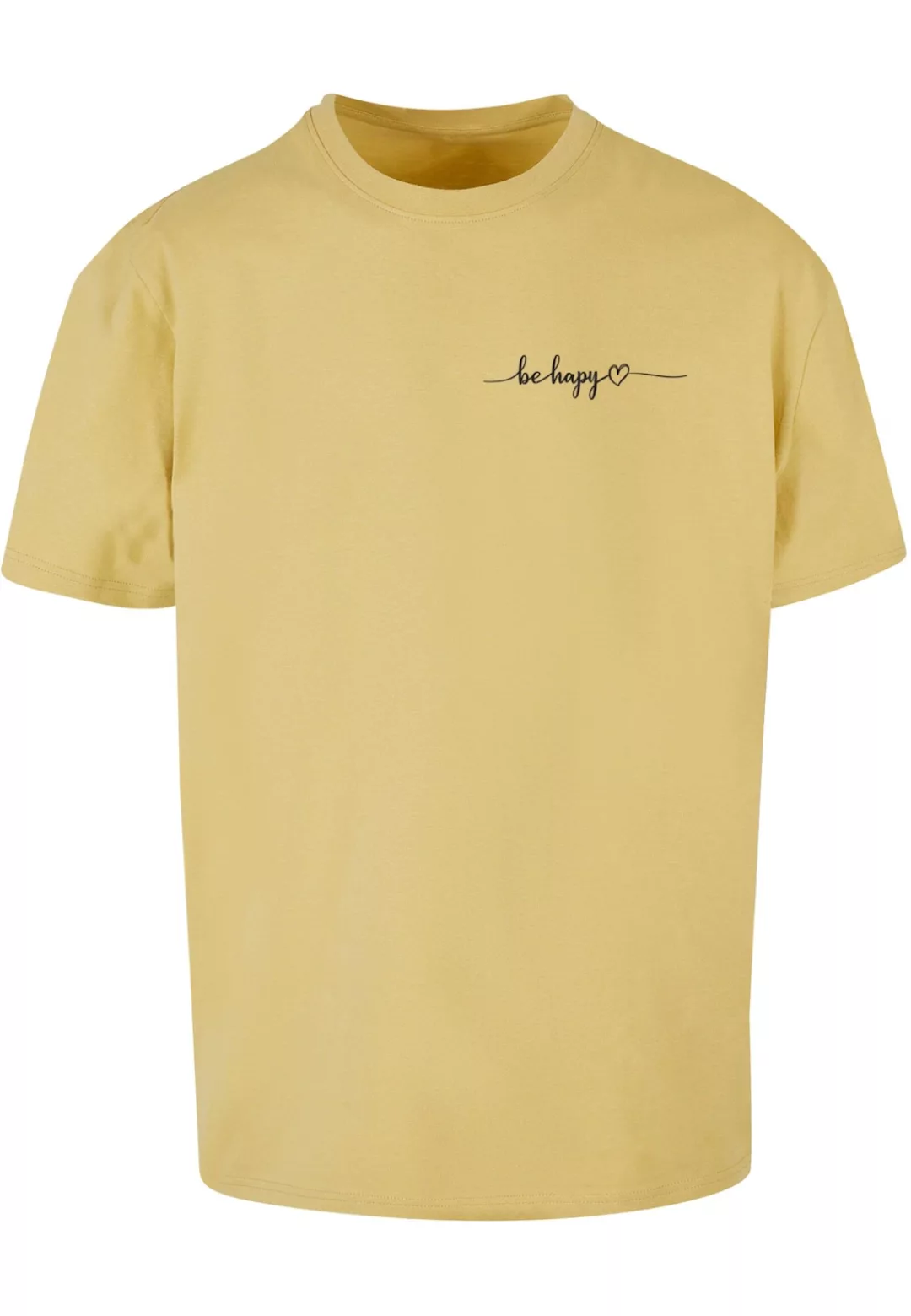 Merchcode T-Shirt "Merchcode Herren Be Happy Heavy Oversize Tee", (1 tlg.) günstig online kaufen
