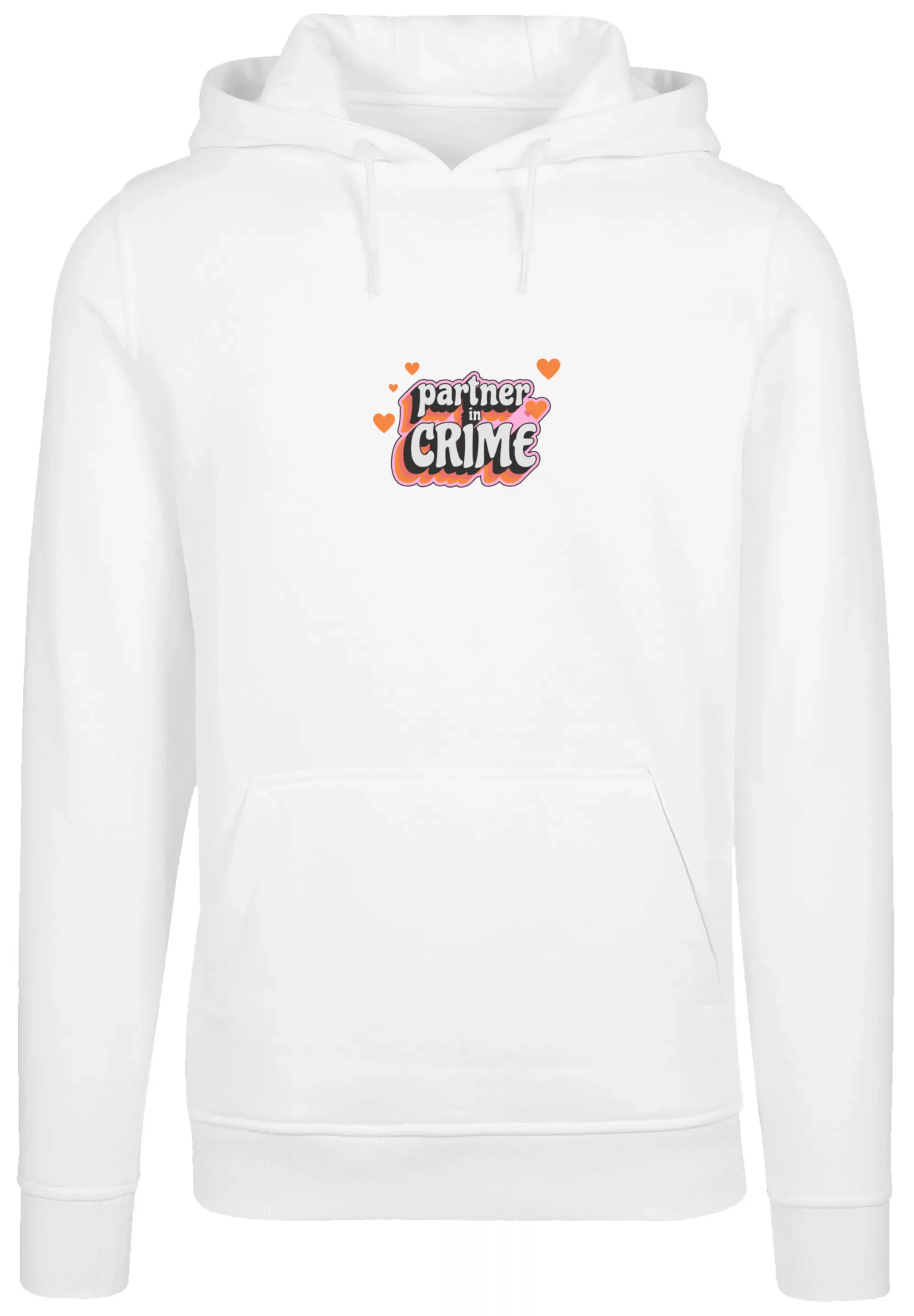 F4NT4STIC Kapuzenpullover "Partner In Crime Valentinstag Partner Design", P günstig online kaufen