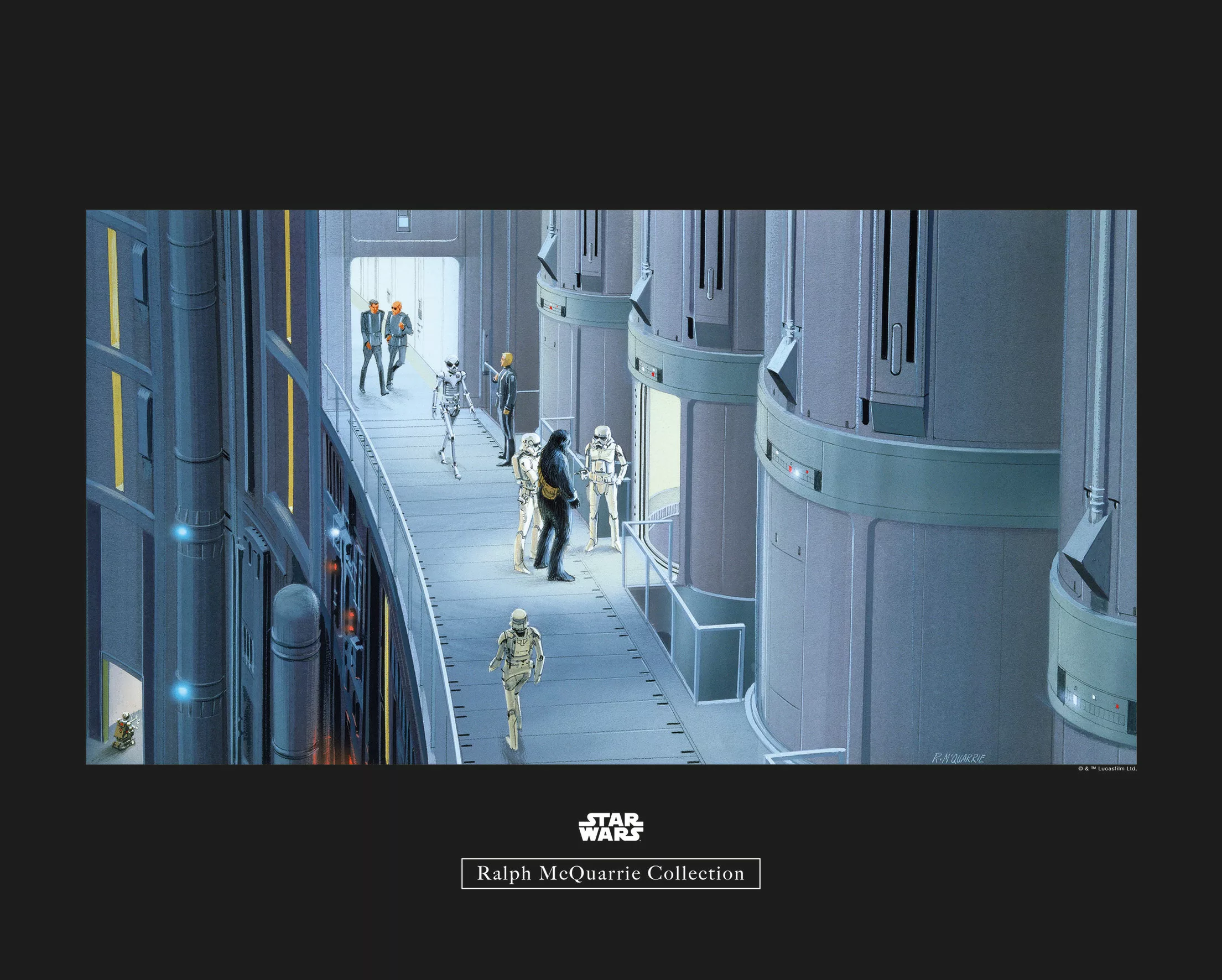 Komar Poster "Star Wars Classic RMQ Prison Elevator", Star Wars, (1 St.), K günstig online kaufen