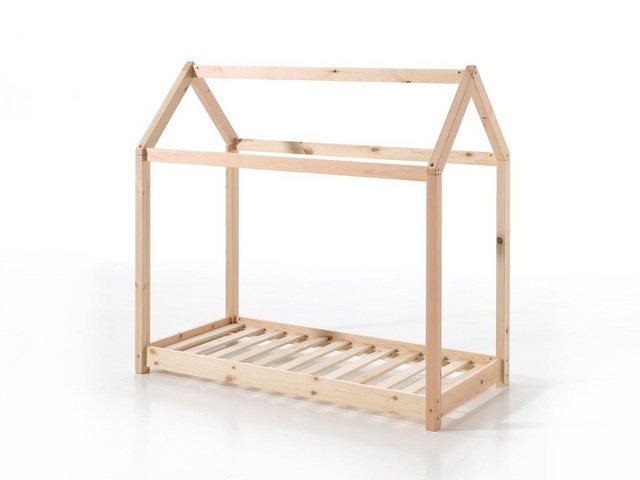 Faizee Möbel Kinderbett Hausbett Cabane Liegefläche 70 x 140 cm Natur oder günstig online kaufen