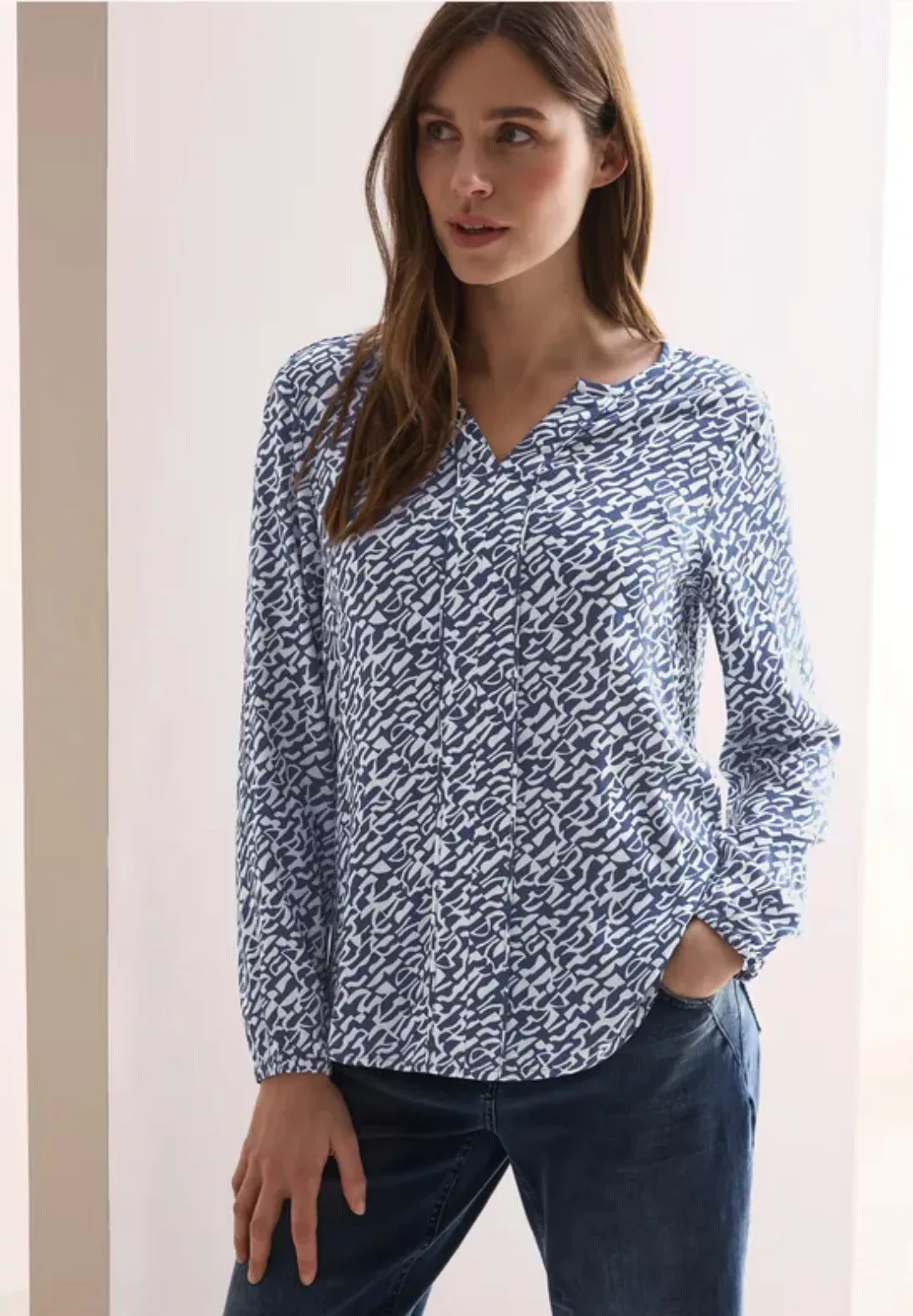 Bedruckte Bluse günstig online kaufen