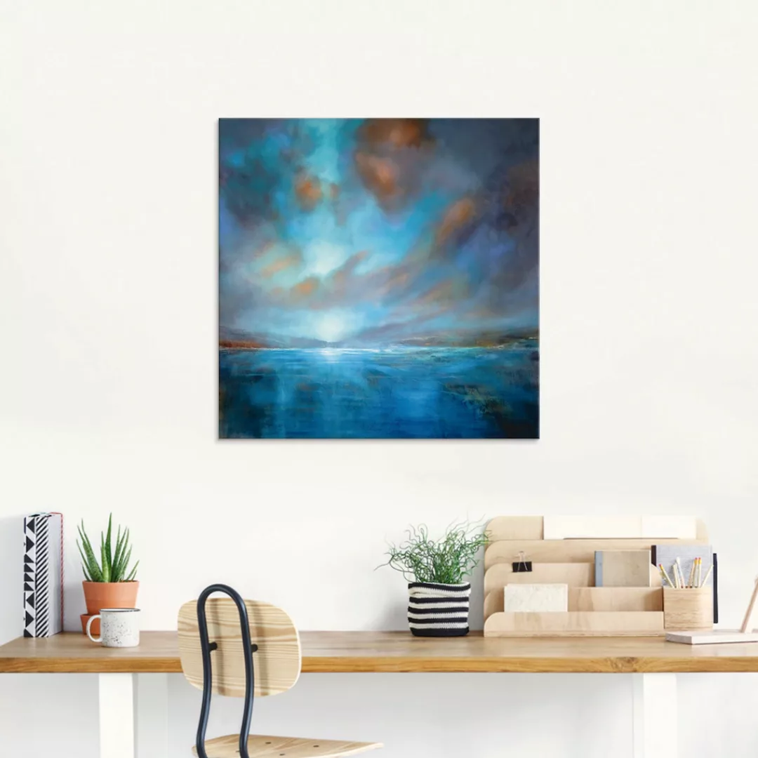 Artland Glasbild "Blaue Weite", Gewässer, (1 St.) günstig online kaufen