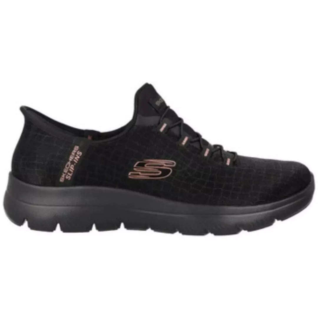 Skechers  Sneaker Sparkle Snake Mesh Bungee Slip-Ins W/ Air-Cooled Memory F günstig online kaufen