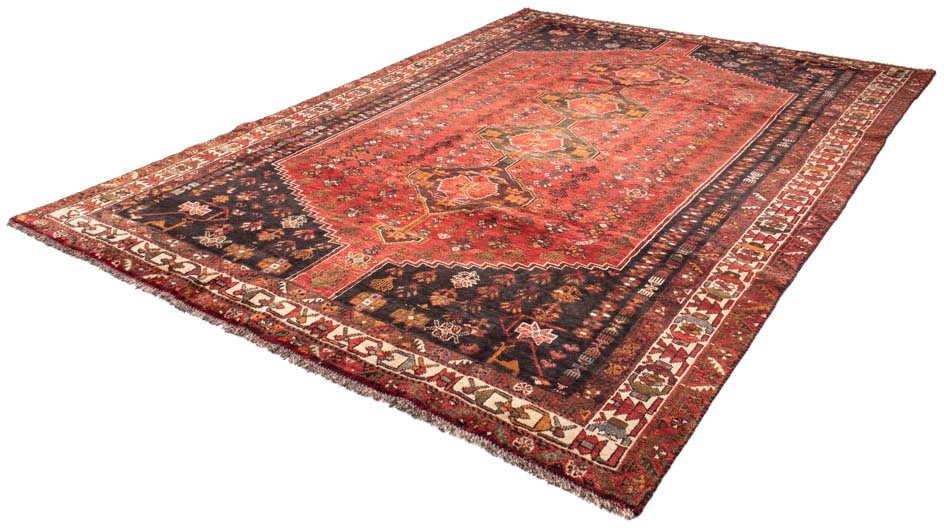 morgenland Orientteppich »Perser - Nomadic - 310 x 225 cm - dunkelrot«, rec günstig online kaufen