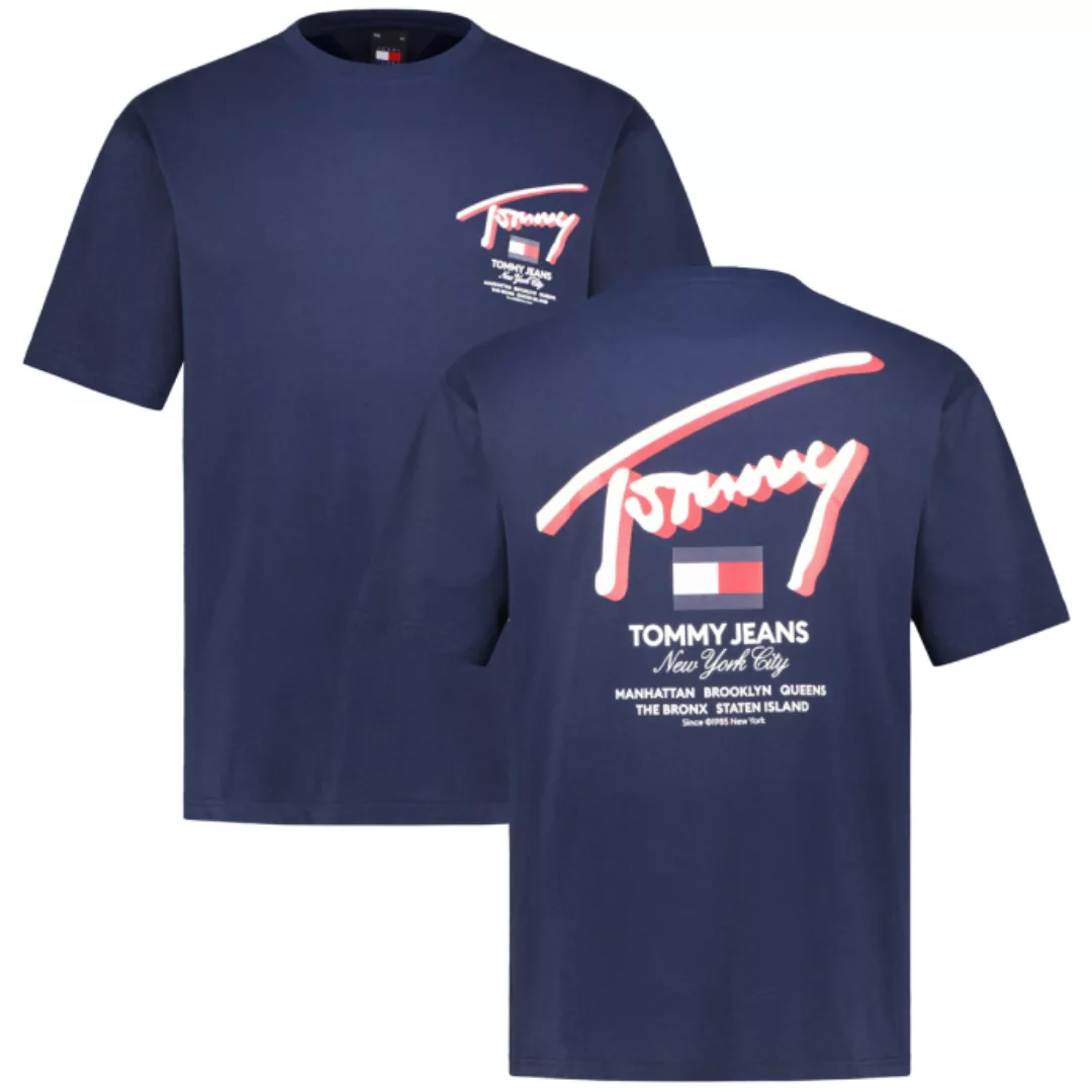 Tommy Jeans Plus T-Shirt TJM REG SPRAY POP COLOR TEE EXT Große Größen günstig online kaufen