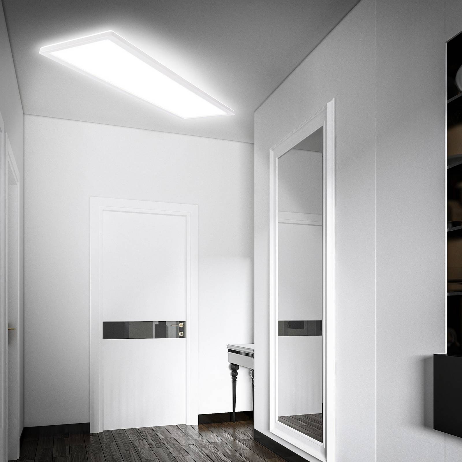 LED-Panel Move, Sensor, 98 x 20 cm, IP44, Kunststoff, weiß günstig online kaufen