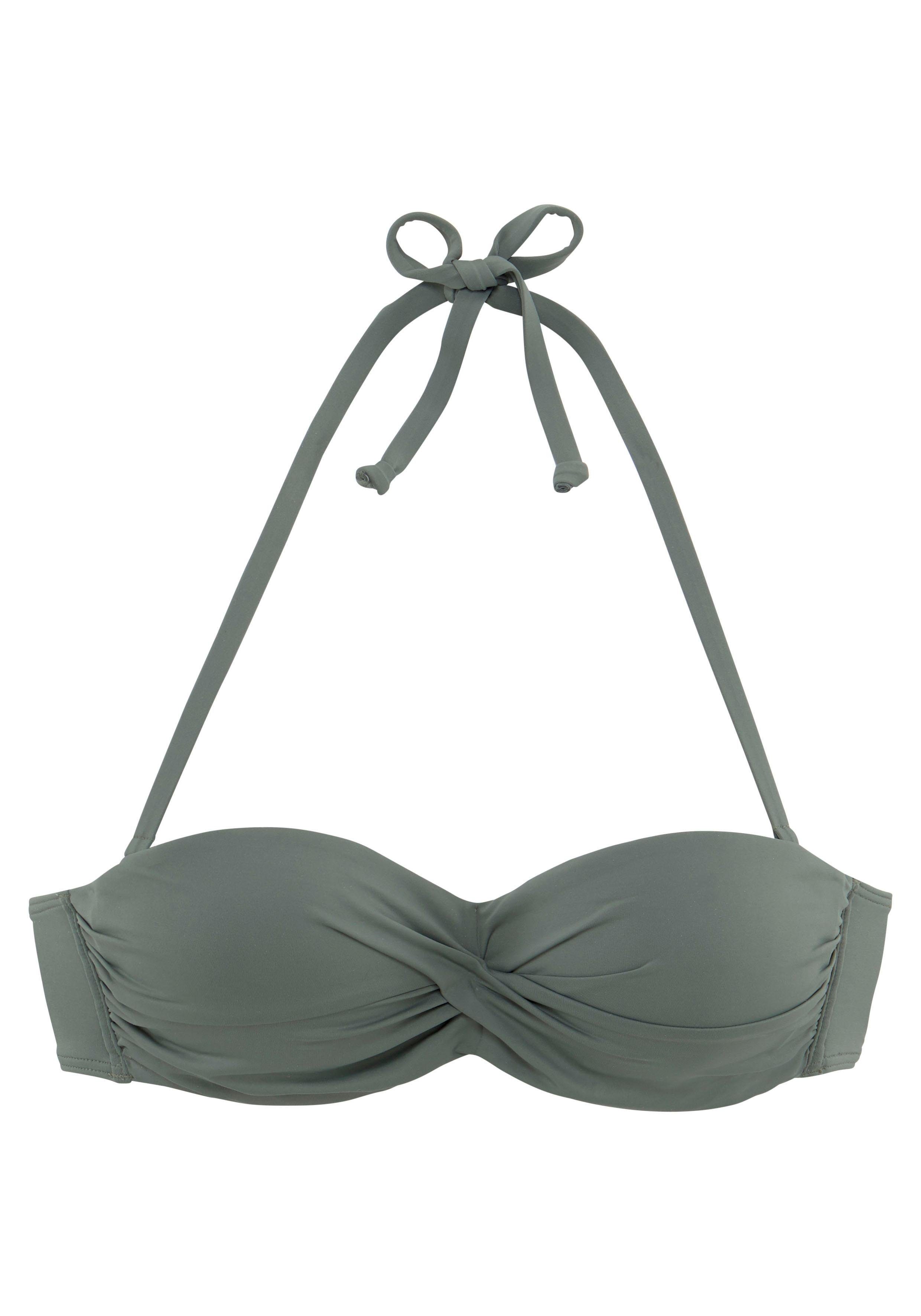 LASCANA Bandeau-Bikini-Top "Italy", mit seitlichen Stäbchen günstig online kaufen