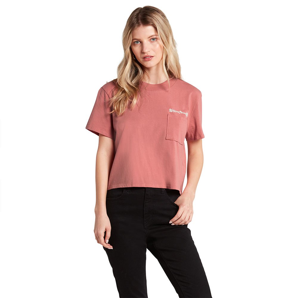 Volcom Pocket Dial Kurzarm Rundhalsausschnitt T-shirt L Sepia günstig online kaufen