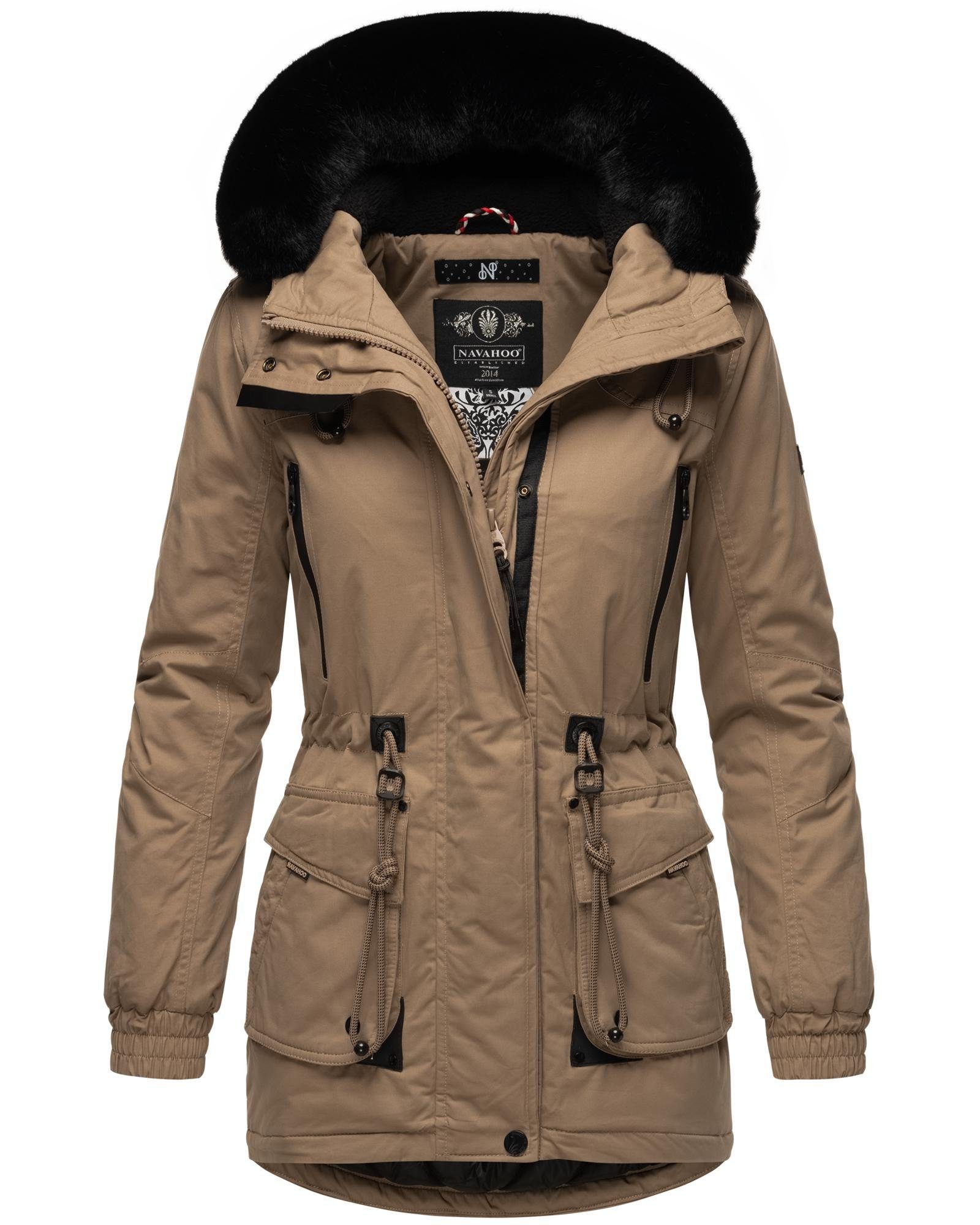 Marikoo Wintermantel Olessaa Sportlicher Baumwoll-Parka für günstig online kaufen