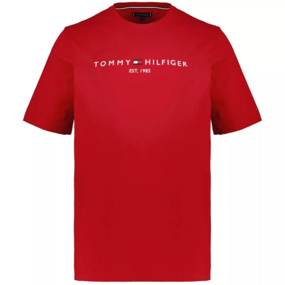 Tommy Hilfiger T-Shirt mit Logo-Stickerei günstig online kaufen