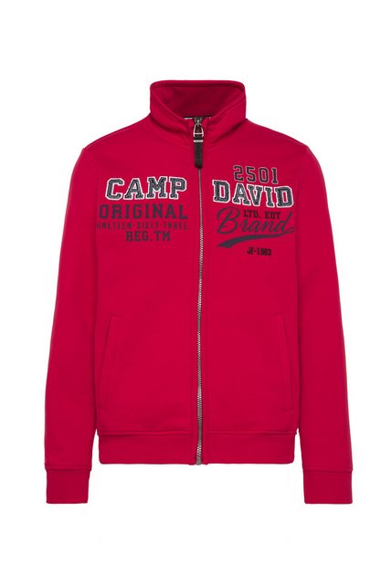 CAMP DAVID Sweatjacke mit weicher Innenseite günstig online kaufen