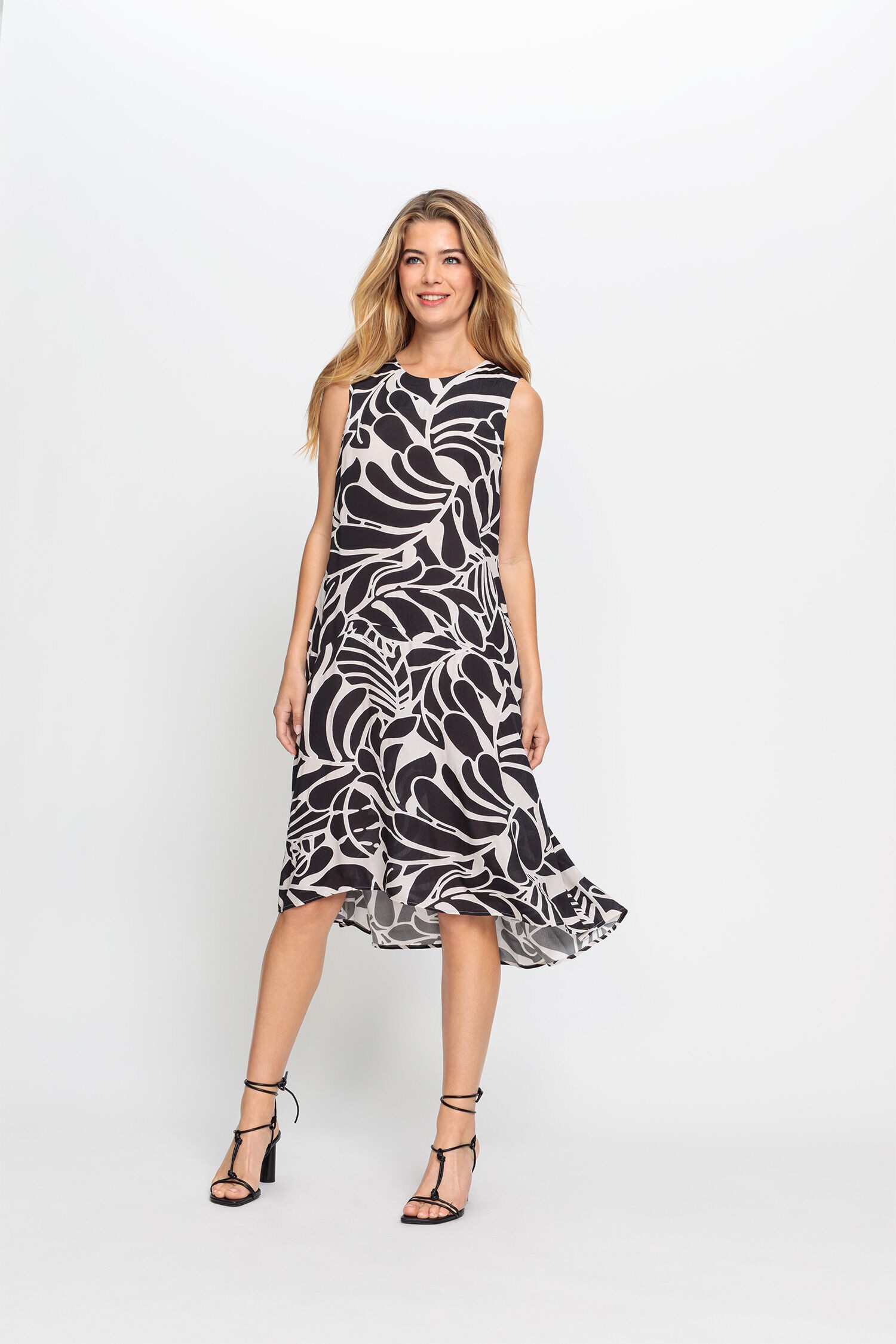 Olsen A-Linien-Kleid (1-tlg) mit Schlitz und günstig online kaufen