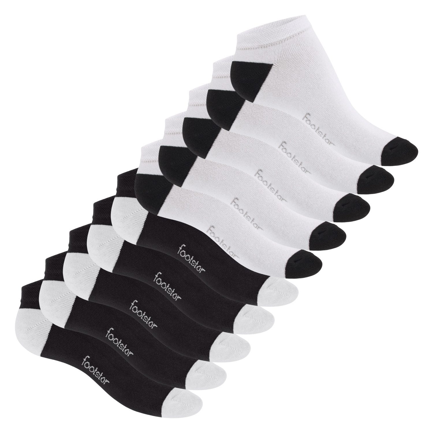 Footstar Sneakersocken 10 Paar Sneaker Socken günstig online kaufen