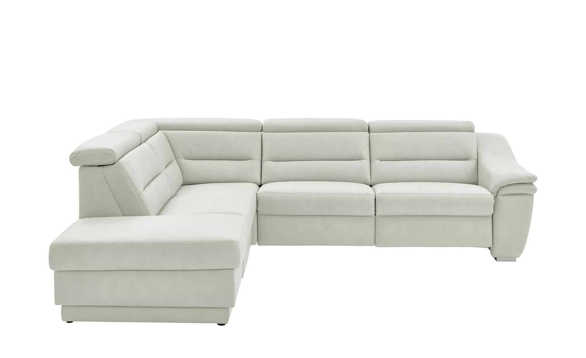 meinSofa Ecksofa   Ivonne ¦ silber ¦ Maße (cm): B: 294 H: 84 T: 245 Polster günstig online kaufen