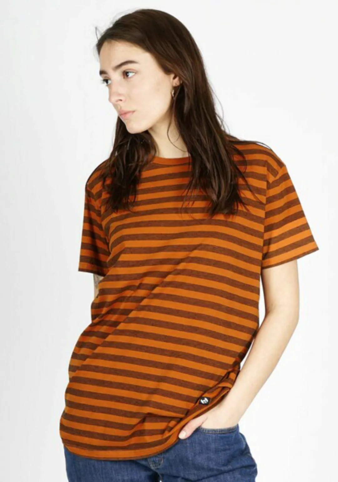 Zig Zag Striped T-shirt günstig online kaufen