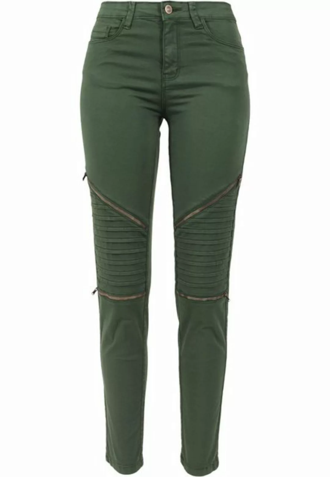 Urban Classics Ladies Stretch Damen Bikerhose - Skinny Fit günstig online kaufen