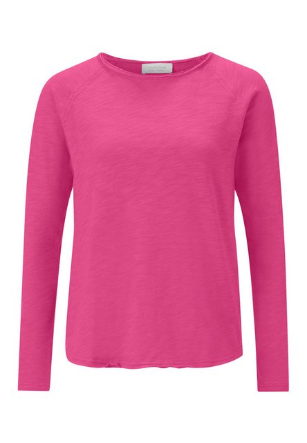 Rich & Royal T-Shirt Damen Longsleeve aus Bio-Baumwolljersey (1-tlg) günstig online kaufen