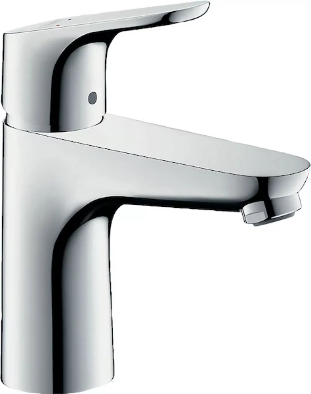 Hansgrohe Einhebel-Waschbeckenarmatur Focus 100 mm mit Zugstangen-Ablaufg. günstig online kaufen