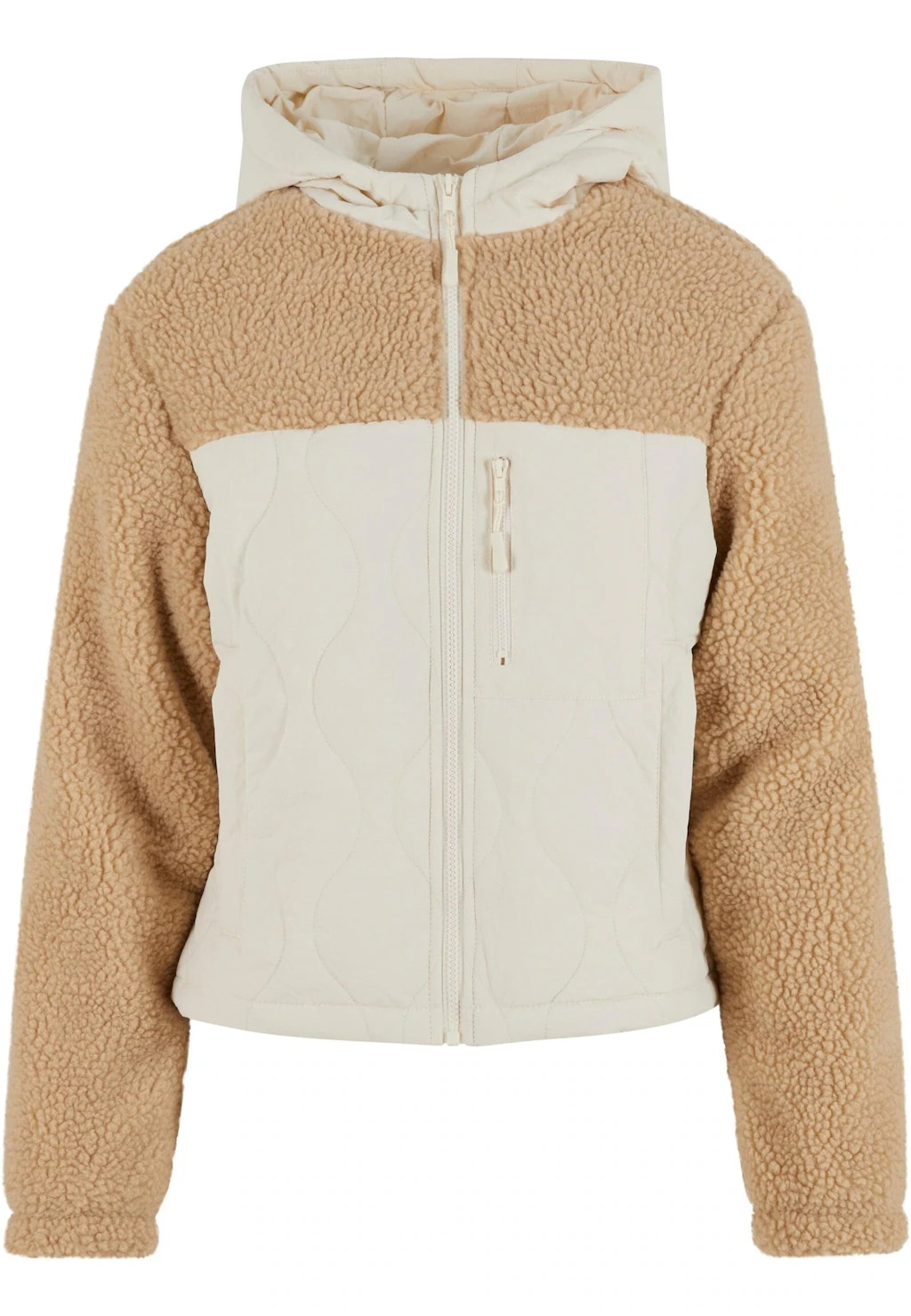 URBAN CLASSICS Allwetterjacke "Urban Classics Ladies Sherpa Crinkle Nylon M günstig online kaufen