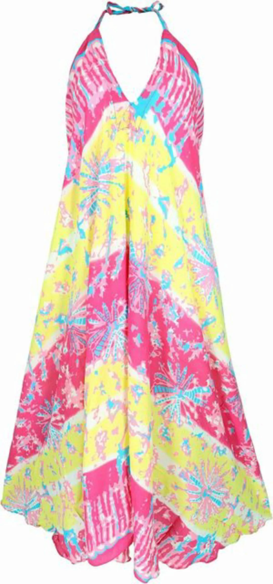 Guru-Shop Midikleid Boho Sommerkleid, Maxikleid mit Batik-Druck,.. alternat günstig online kaufen