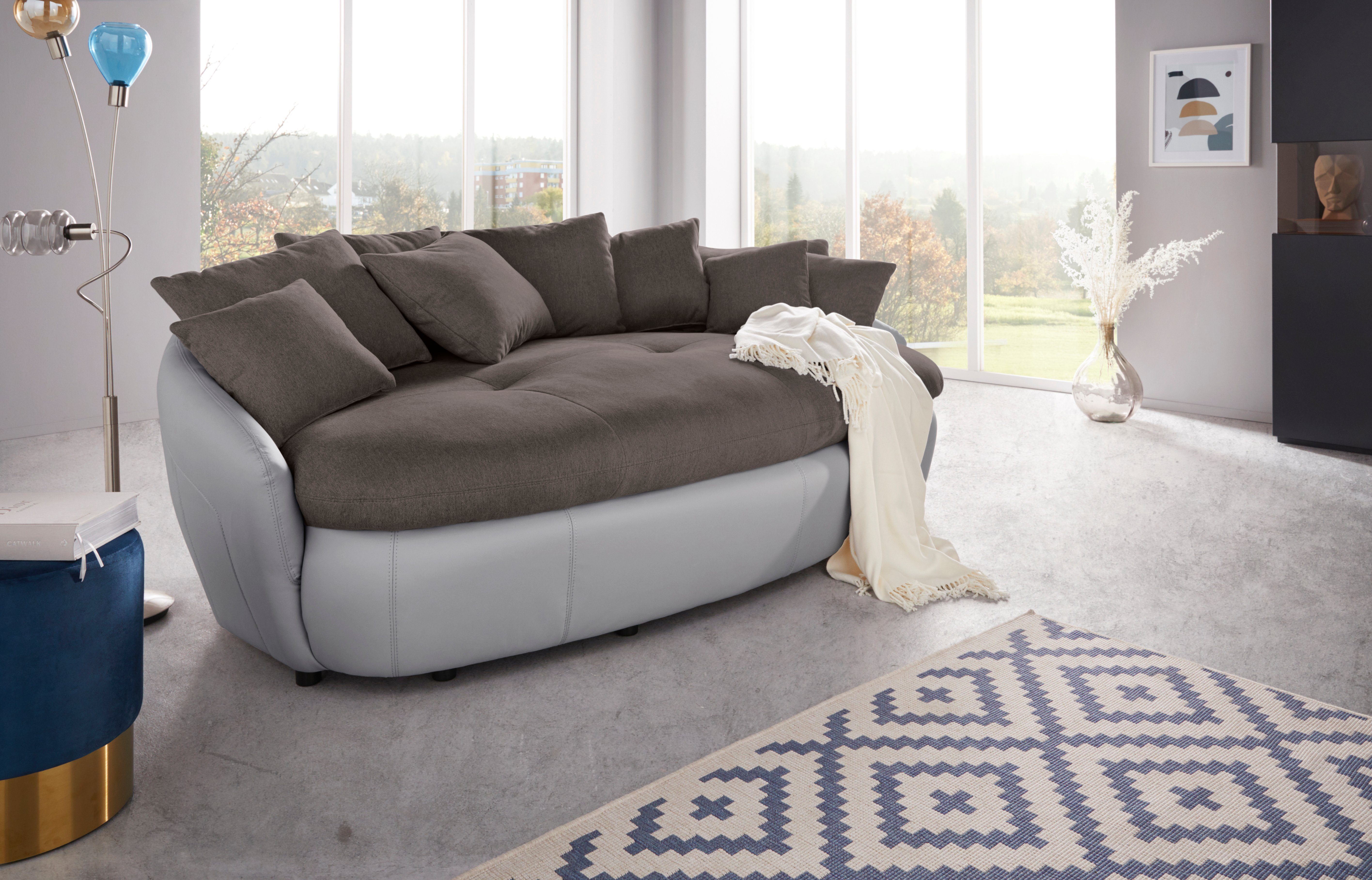 INOSIGN Big-Sofa "Aruba", gemütliches Megasofa in XXL in organischer Form m günstig online kaufen