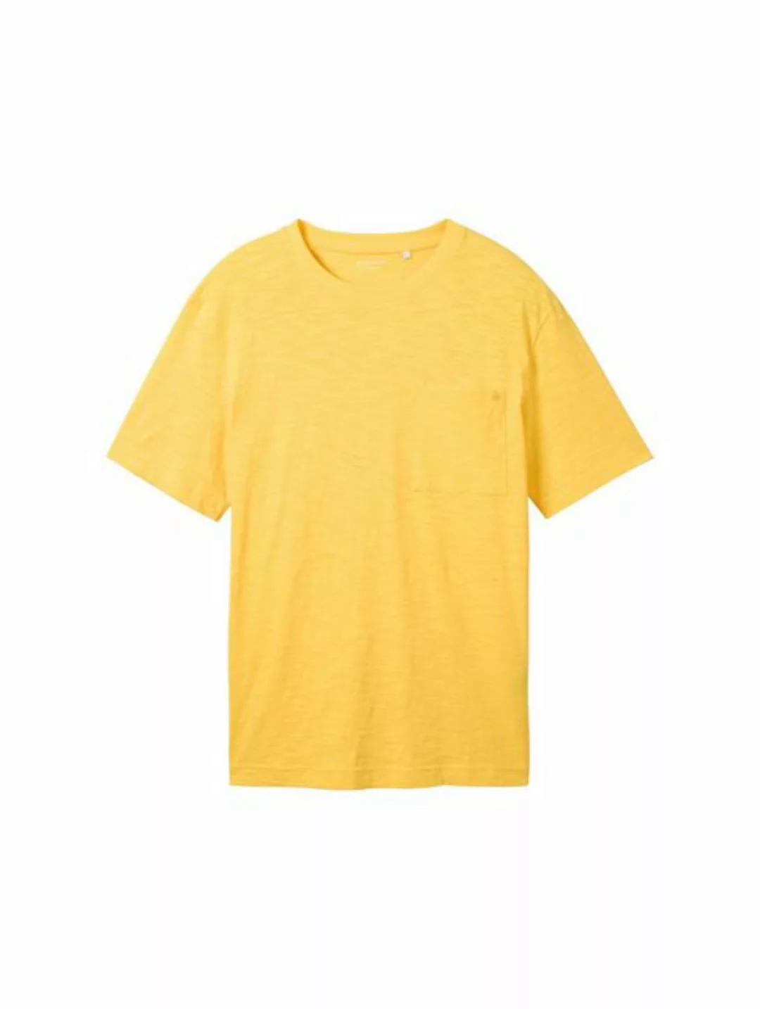 TOM TAILOR T-Shirt Basic T-Shirt in Melange Optik günstig online kaufen