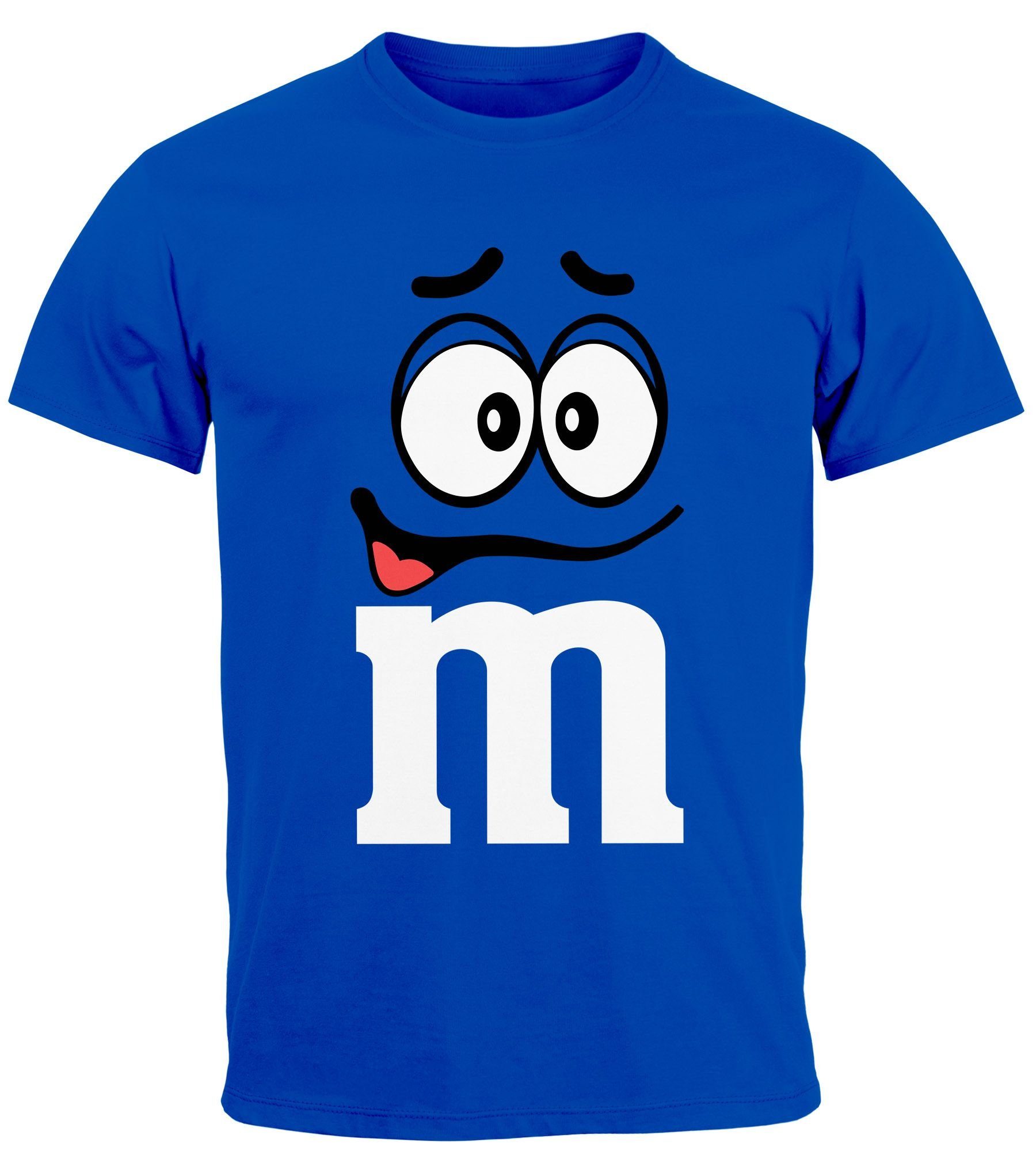 MoonWorks Print-Shirt Herren T-Shirt Fasching Karneval günstig online kaufen