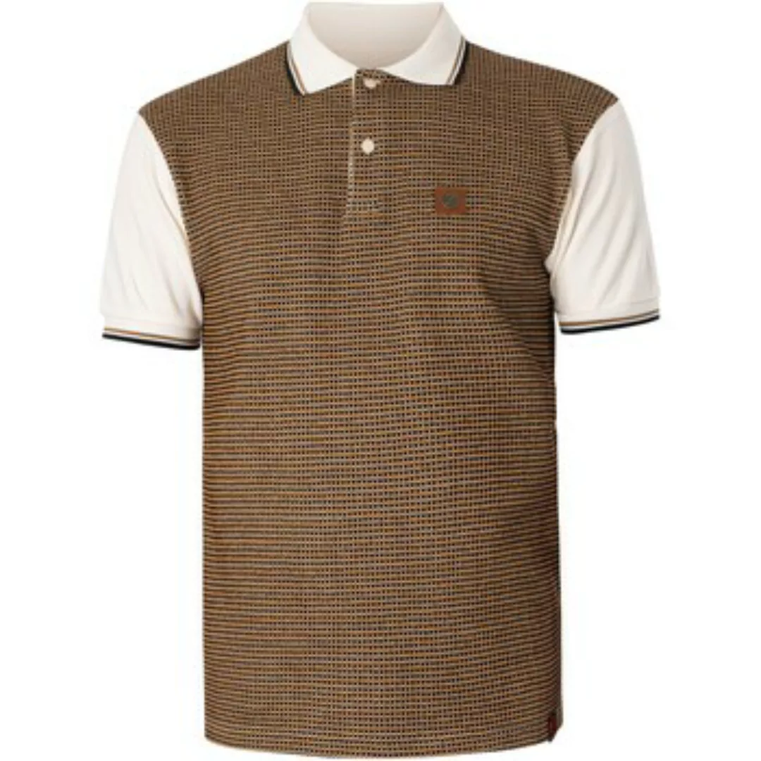 Trojan  Poloshirt Poloshirt mit Birdseye-Jacquard-Einsatz günstig online kaufen