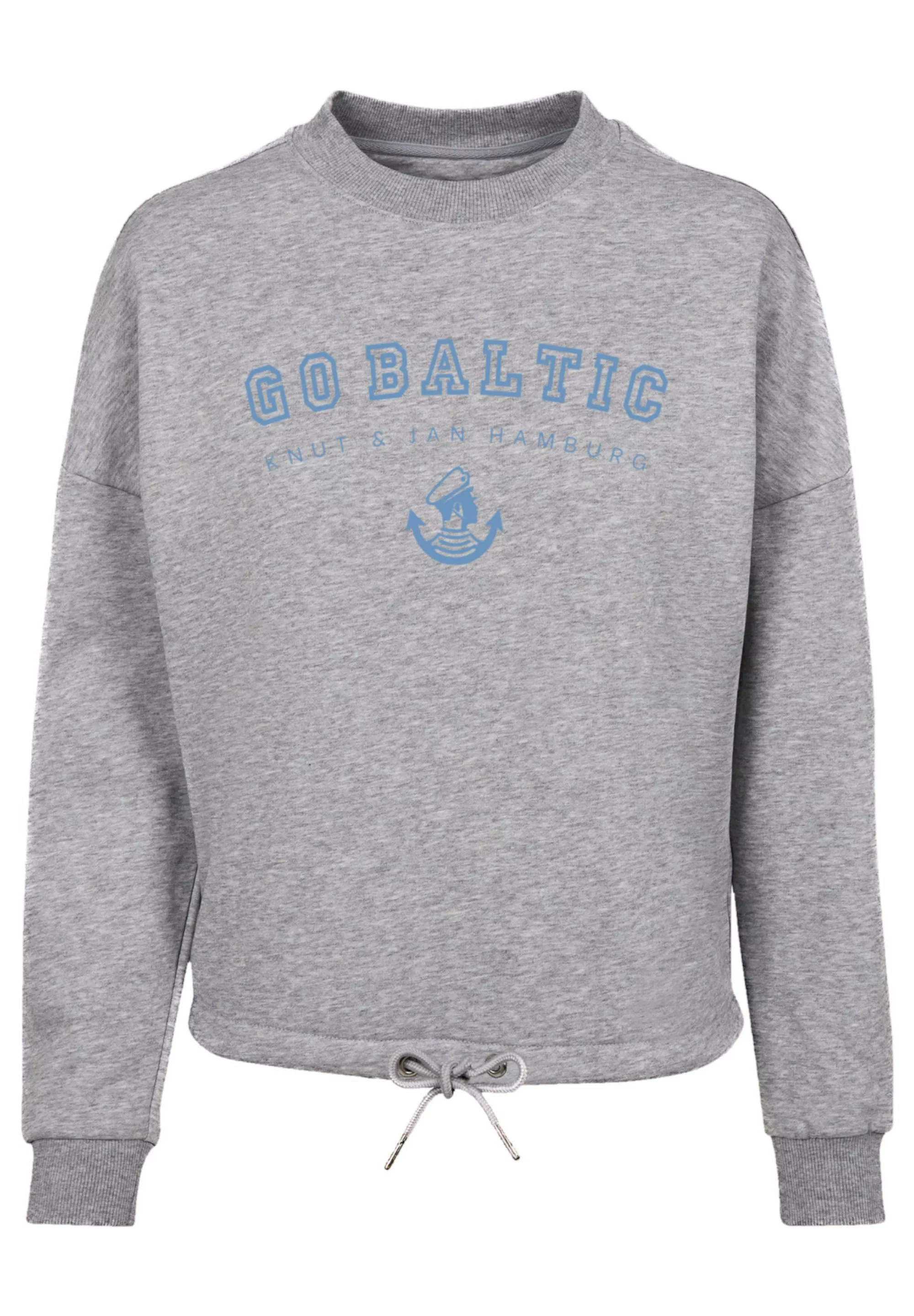 F4NT4STIC Sweatshirt "Go Baltic Knut & Jan Hamburg", Print günstig online kaufen