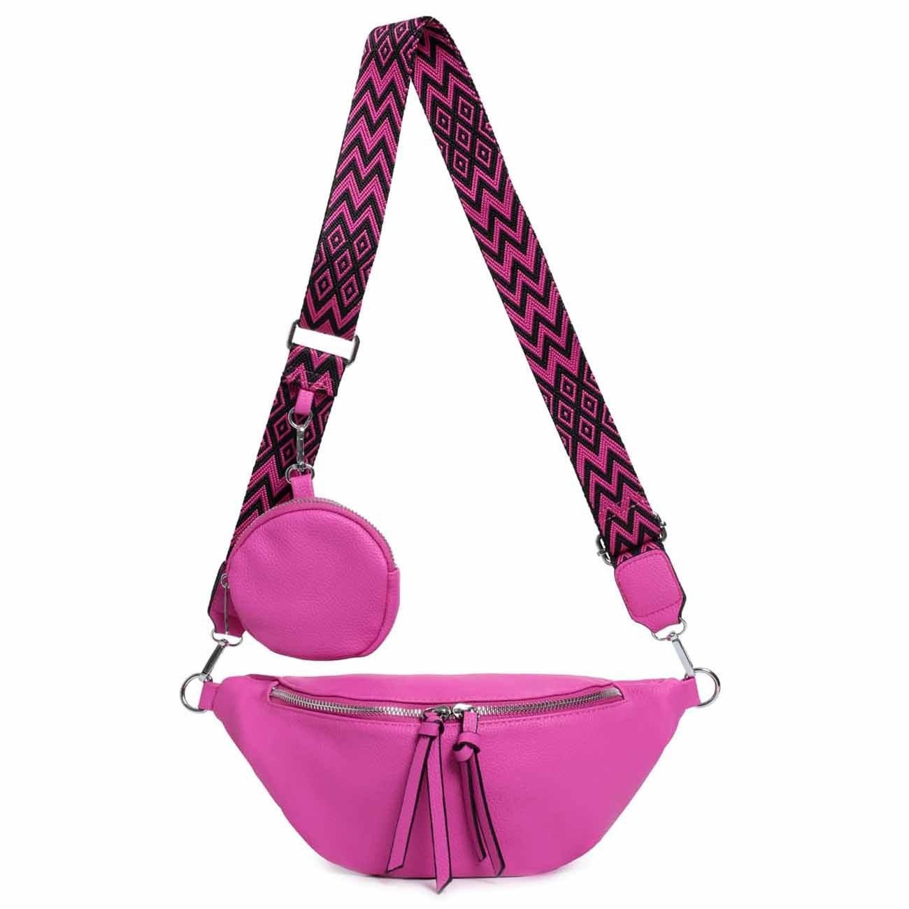 ITALYSHOP24 Bauchtasche Damen Brusttasche Crossover Umhängetasche günstig online kaufen